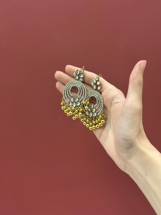 6 Ringlets Antique Gold and silver