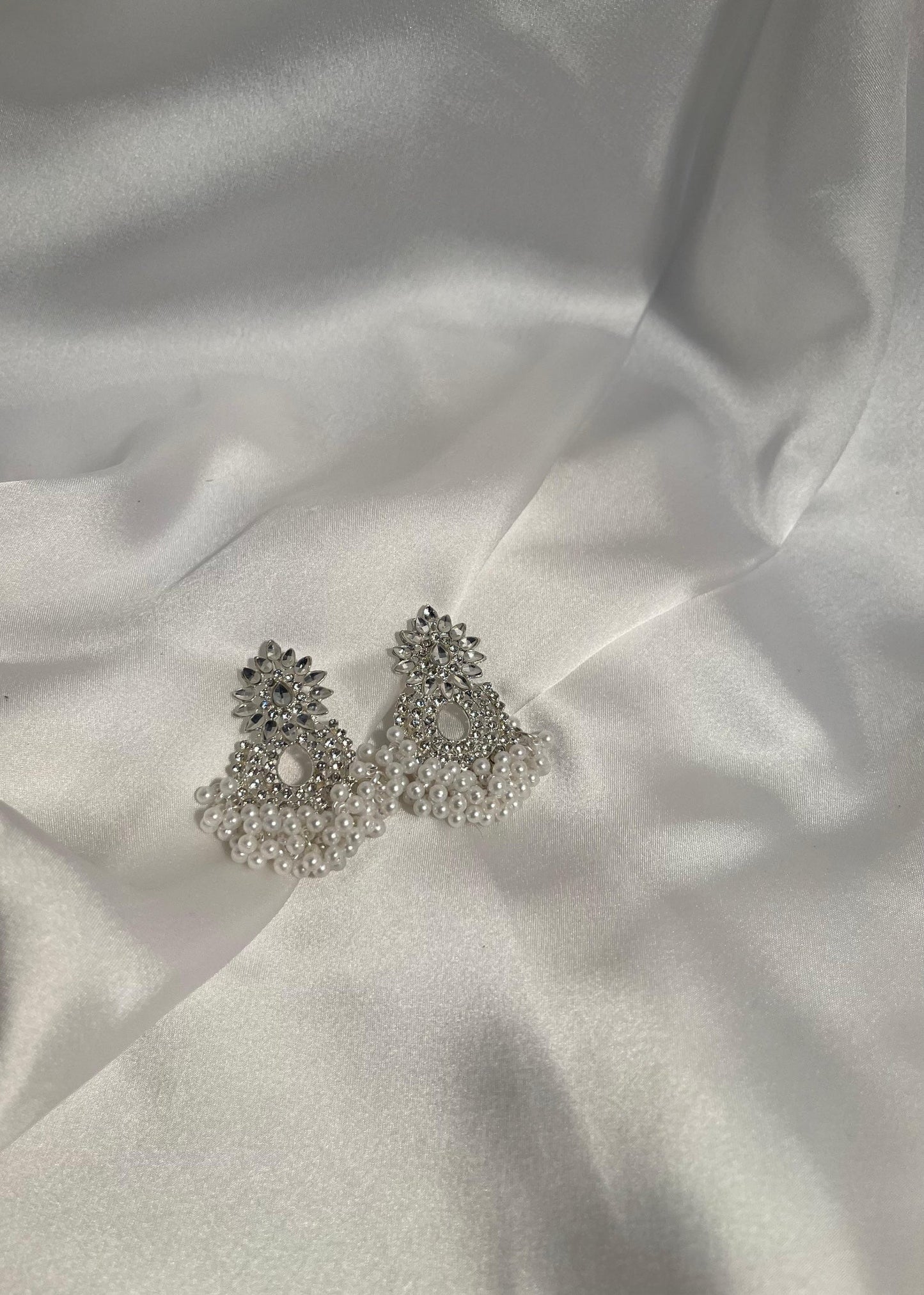 Earring pineapple Silver