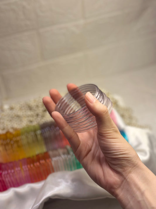 Viral Jelly bangles - Grey