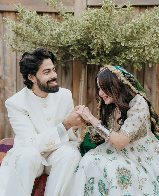 Aima Baig viral Bangle set Silver