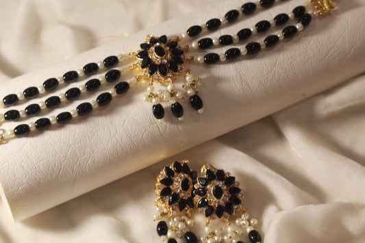 CS-14 Sona Choker - Black