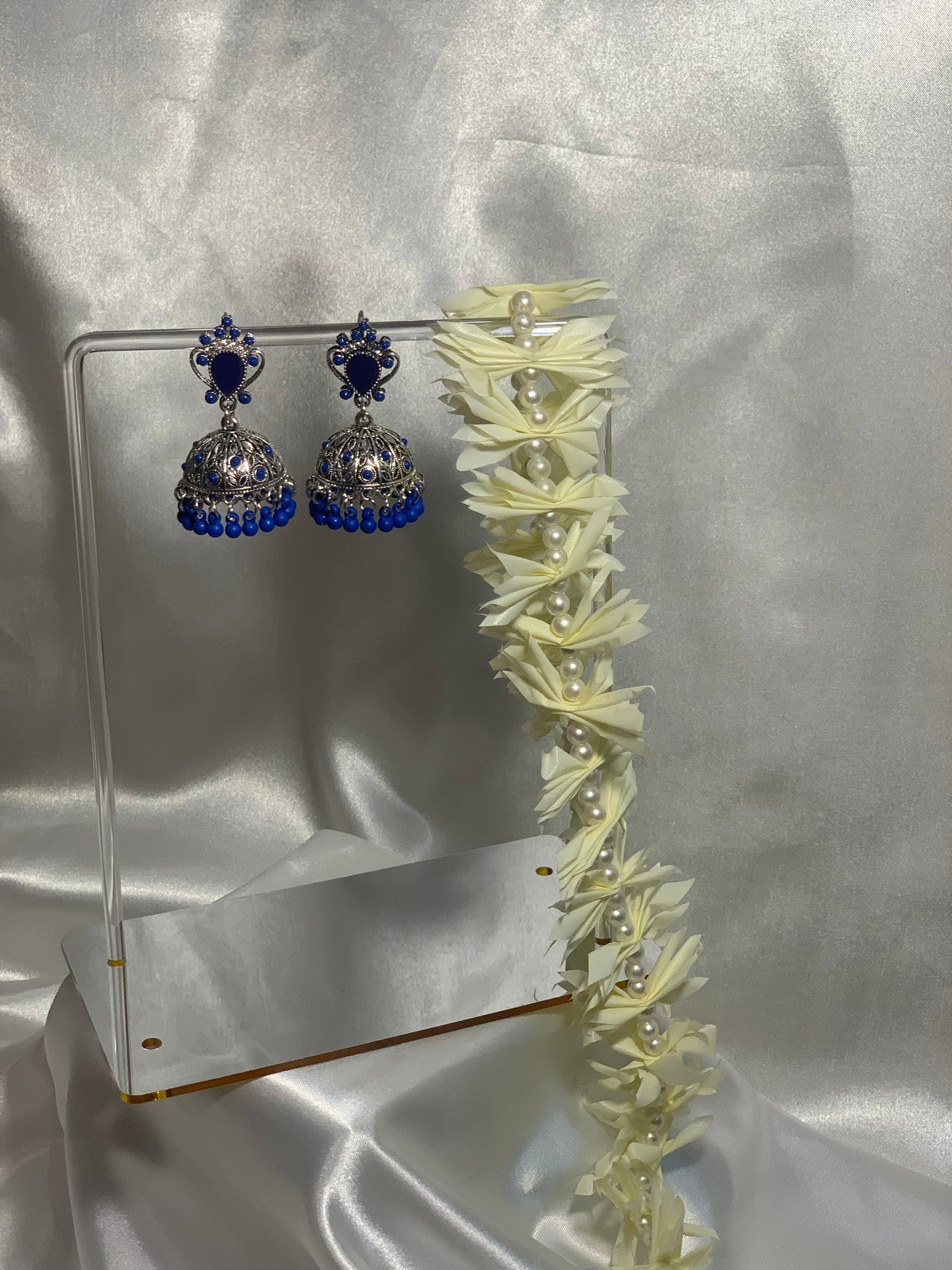 Hurrem Jhumkay (Navy Blue)