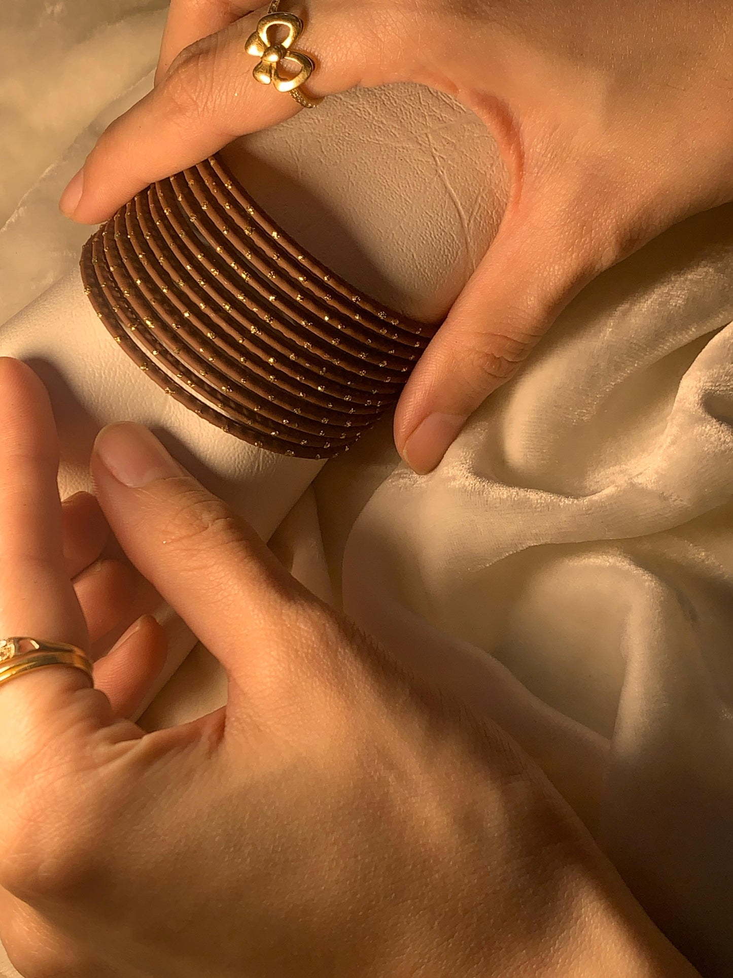 BD-14 Bangles - Brown (12 Pcs)