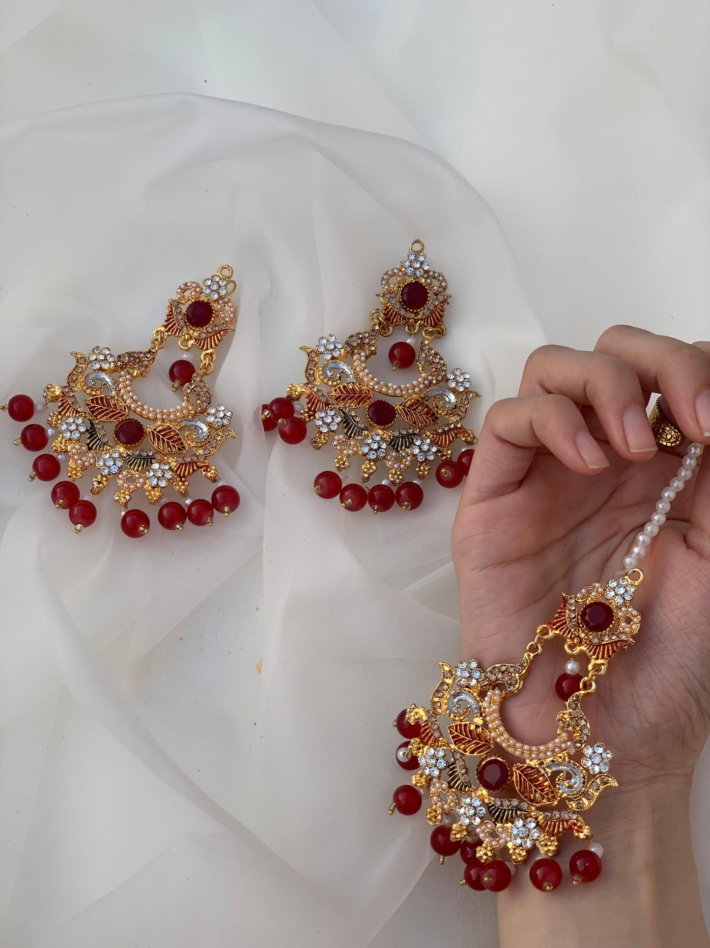 Noor jehan collection (Maroon)