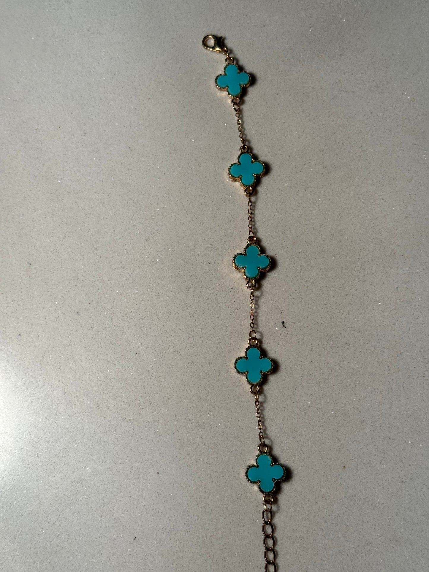 Blue Marble Bracelet