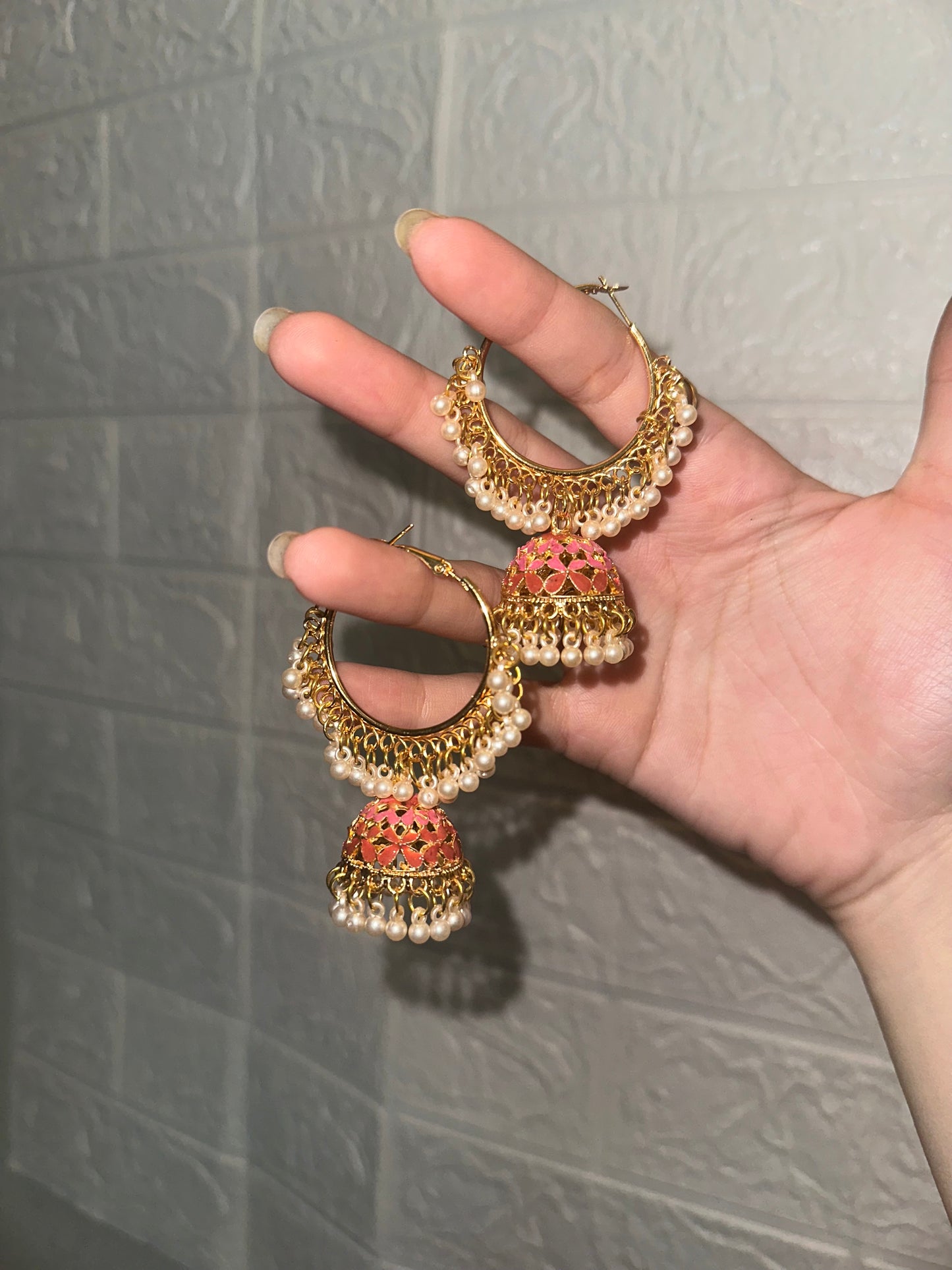 Bano bali gold - Pink and gold