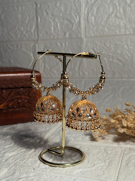 Bano Bali - gold with silver beads