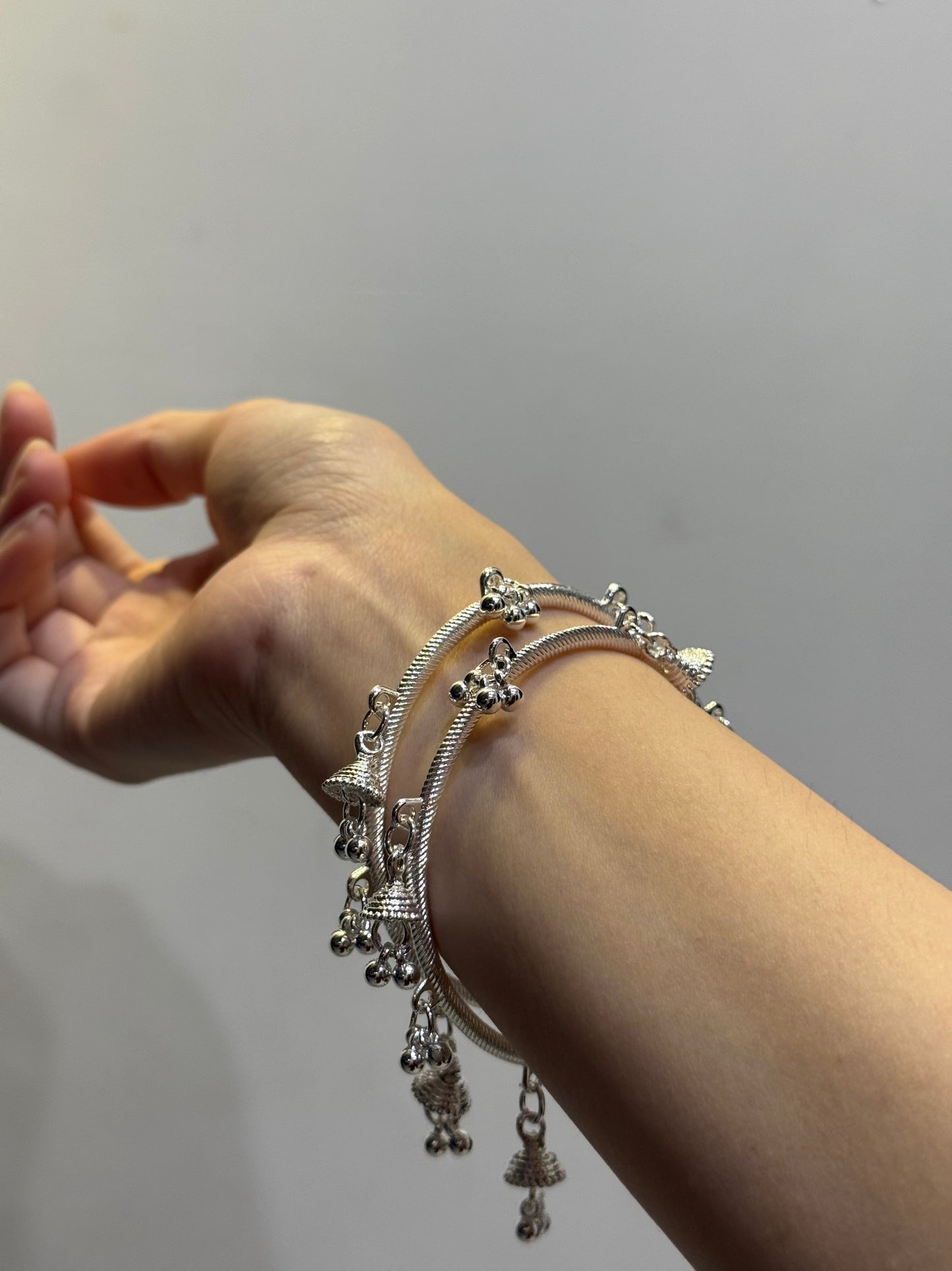 Ghungroo white chand raat collection