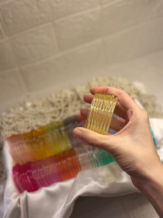 Viral Jelly bangles - Yellow