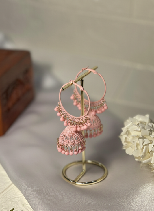 Sparkling Matt bano bali pink (meharbano collection)