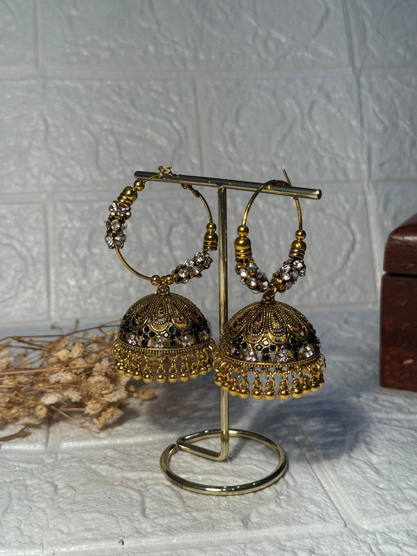Bano Bali - copper with black silver beads