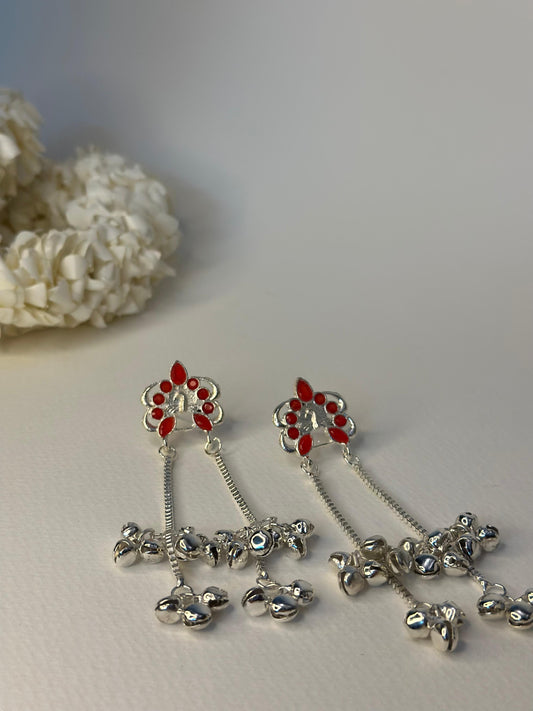 Patang ( red and silver)
