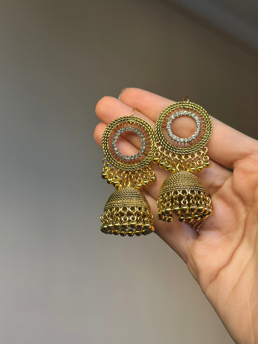 Gul jhumki copper - eid collection