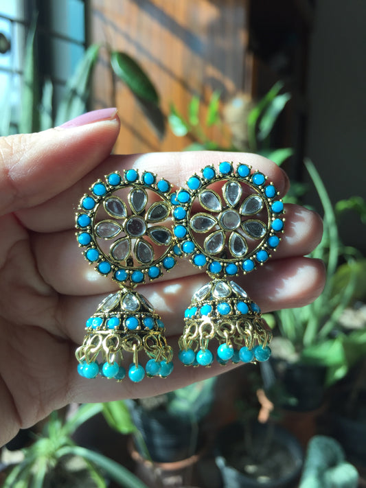 EFS-1 Zaria Kundan Earrings