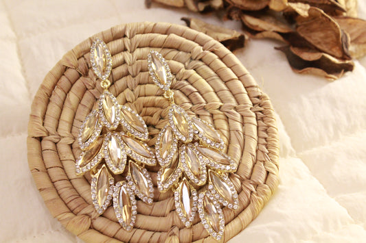 ES- 10 Sparkling Leaf - Gold