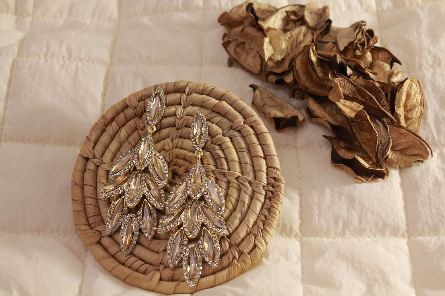 ES- 10 Sparkling Leaf - Gold