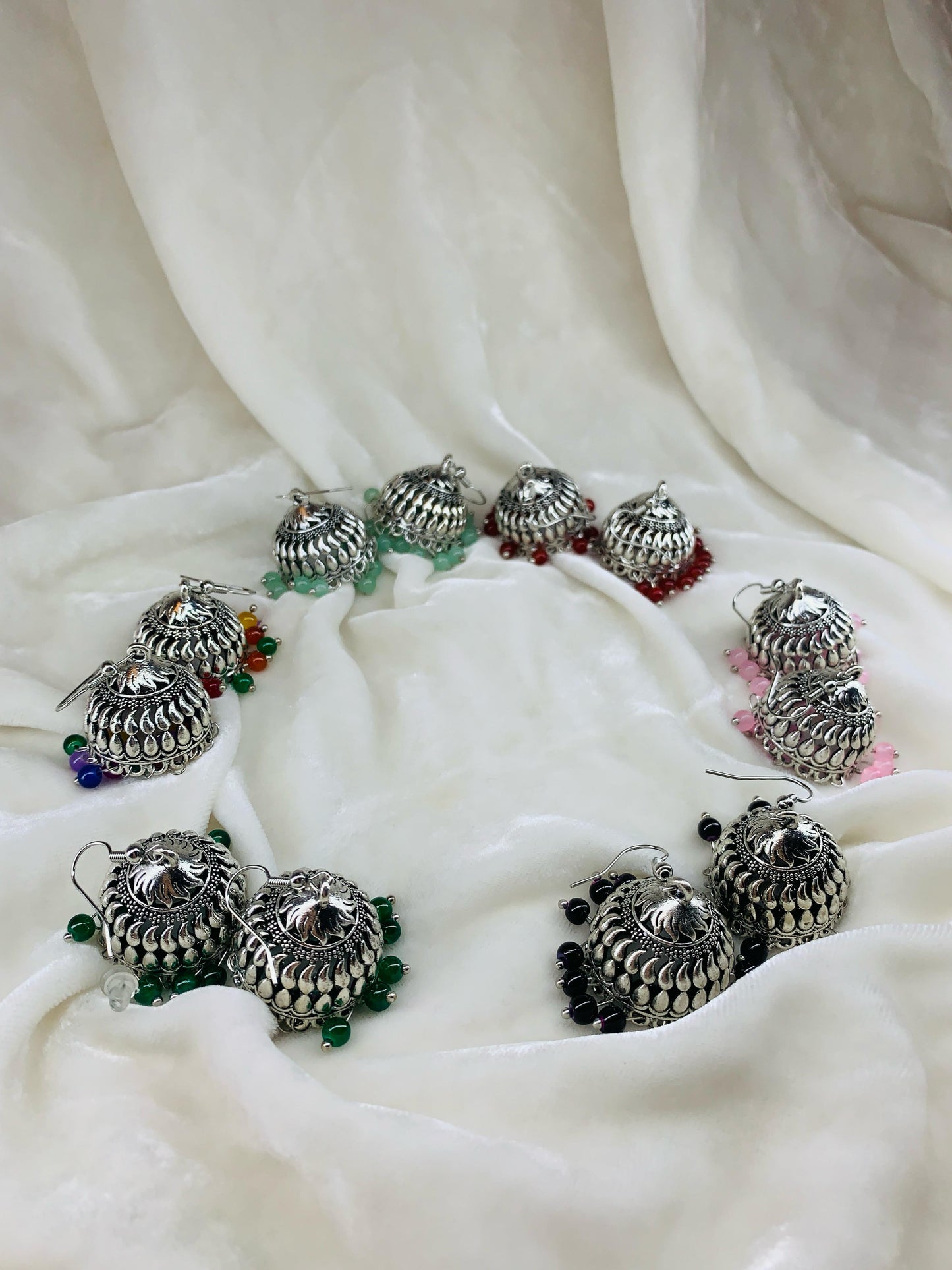 Katuri Jhumki (8 Colors)