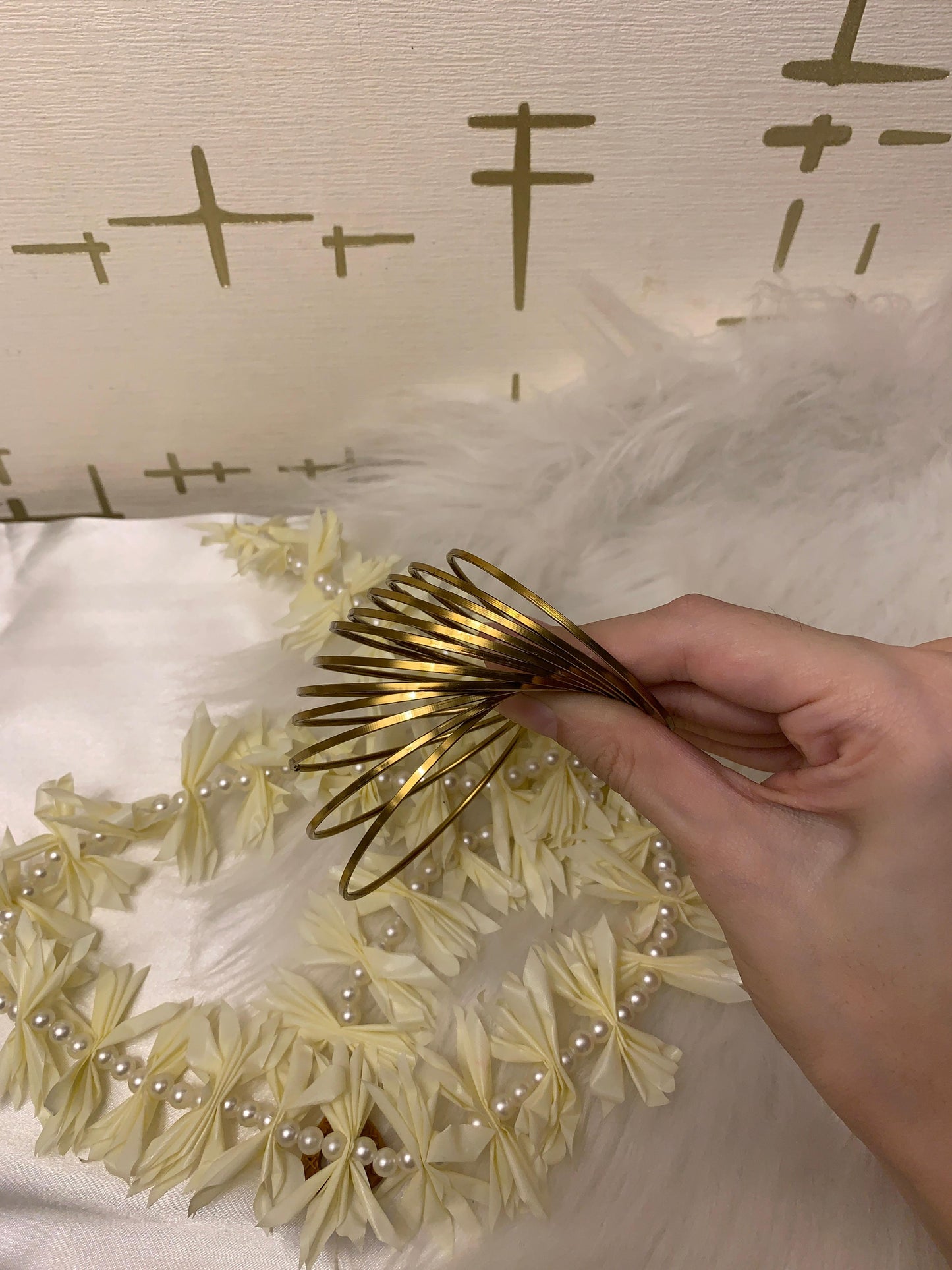 Gold Metal bangles (12 Pcs)