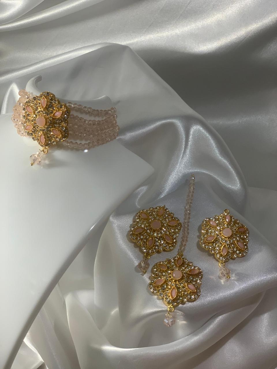 Chameli Set - Peach