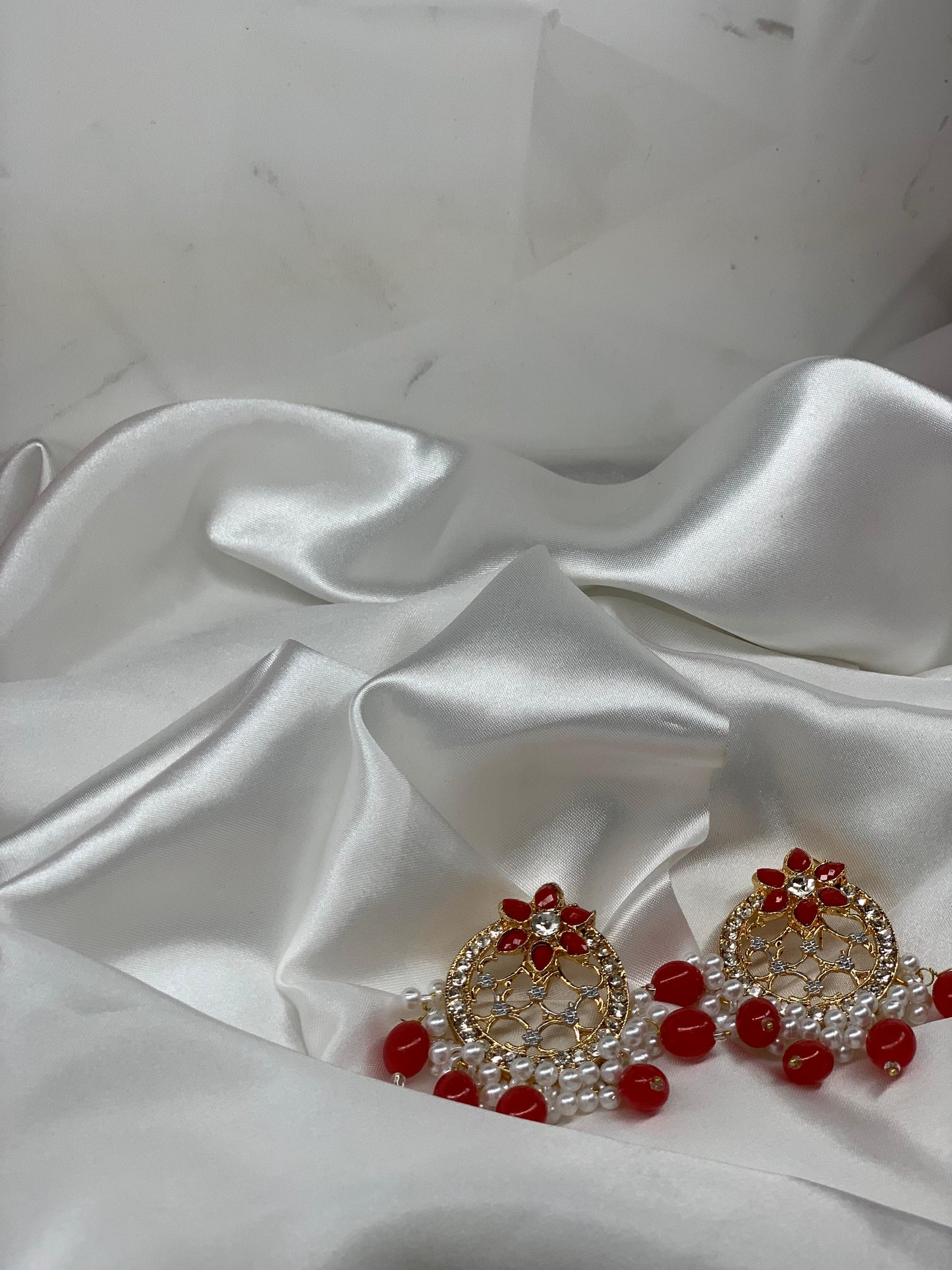 Zeba Earring - Red