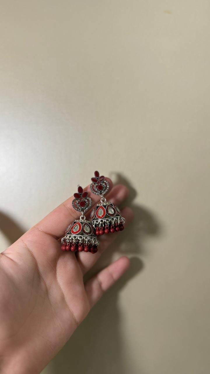 Teen booti paisley bedazzled - Maroon