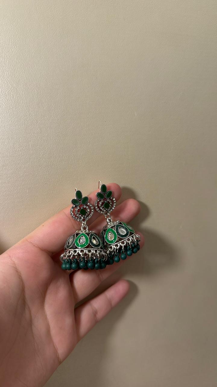 Teen booti paisley bedazzled - Green