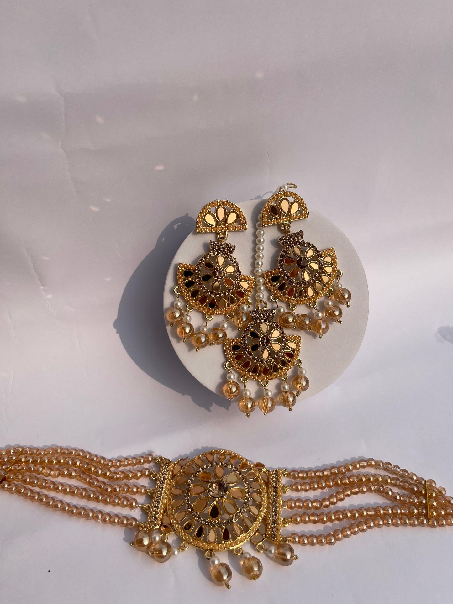 Aliza Choker set (Gold)