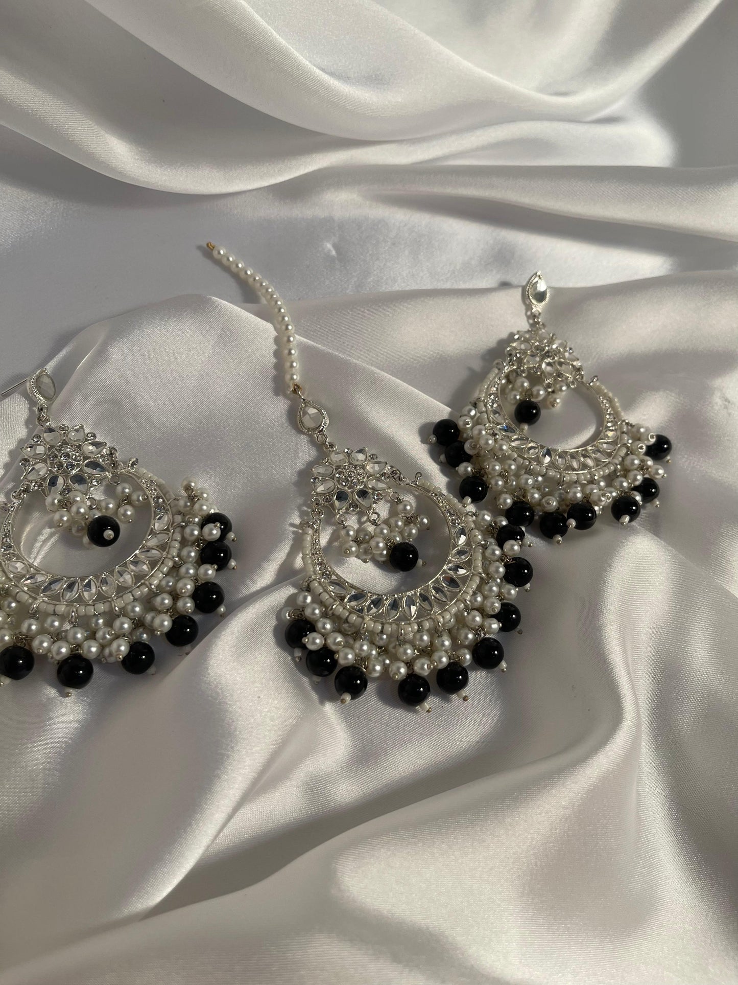 Nighat Set - black and white