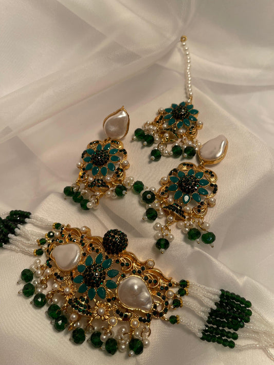 Stone Set - Dark Green