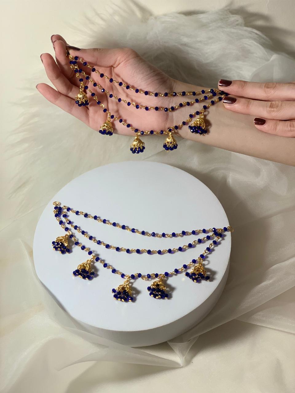 Jhumkay Waalay Saharay (Dark blue)