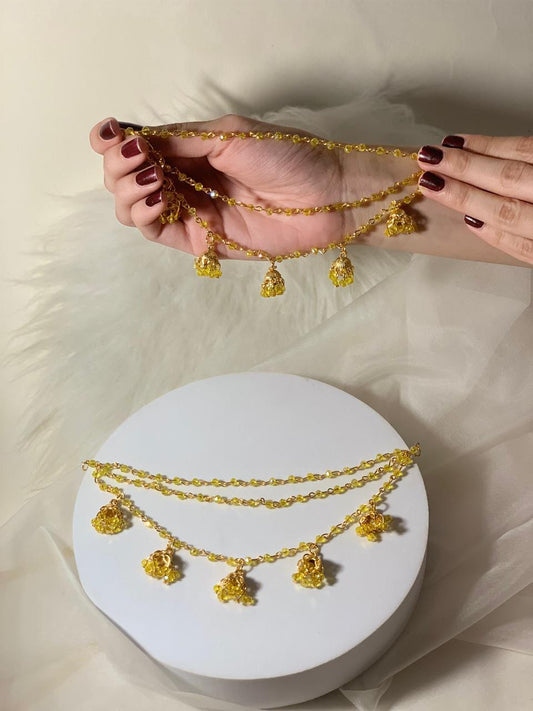 Jhumkay Waalay Saharay (Yellow)