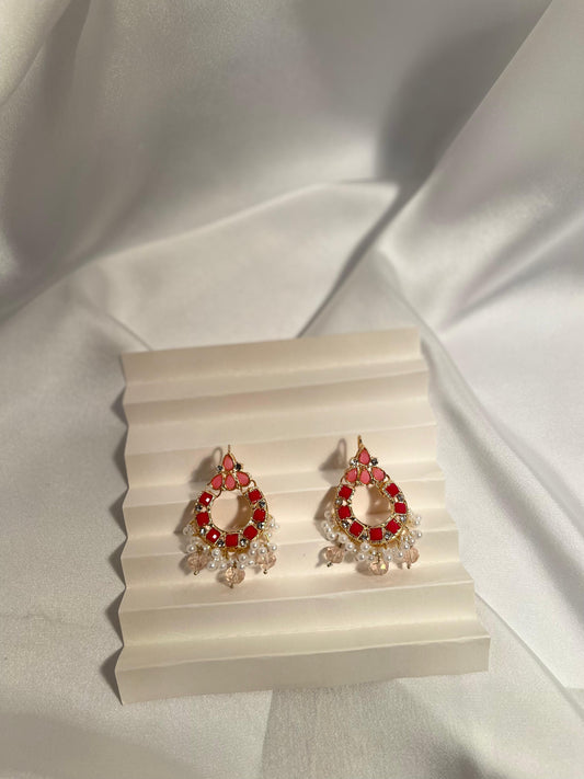 Zeba Kundan - Shocking Pink