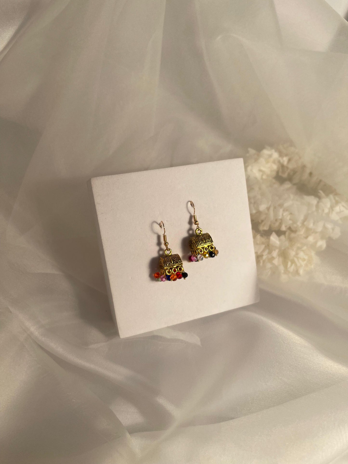 Gold Trunk jhumki-multi