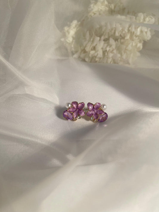 Mini hibiscus (purple)