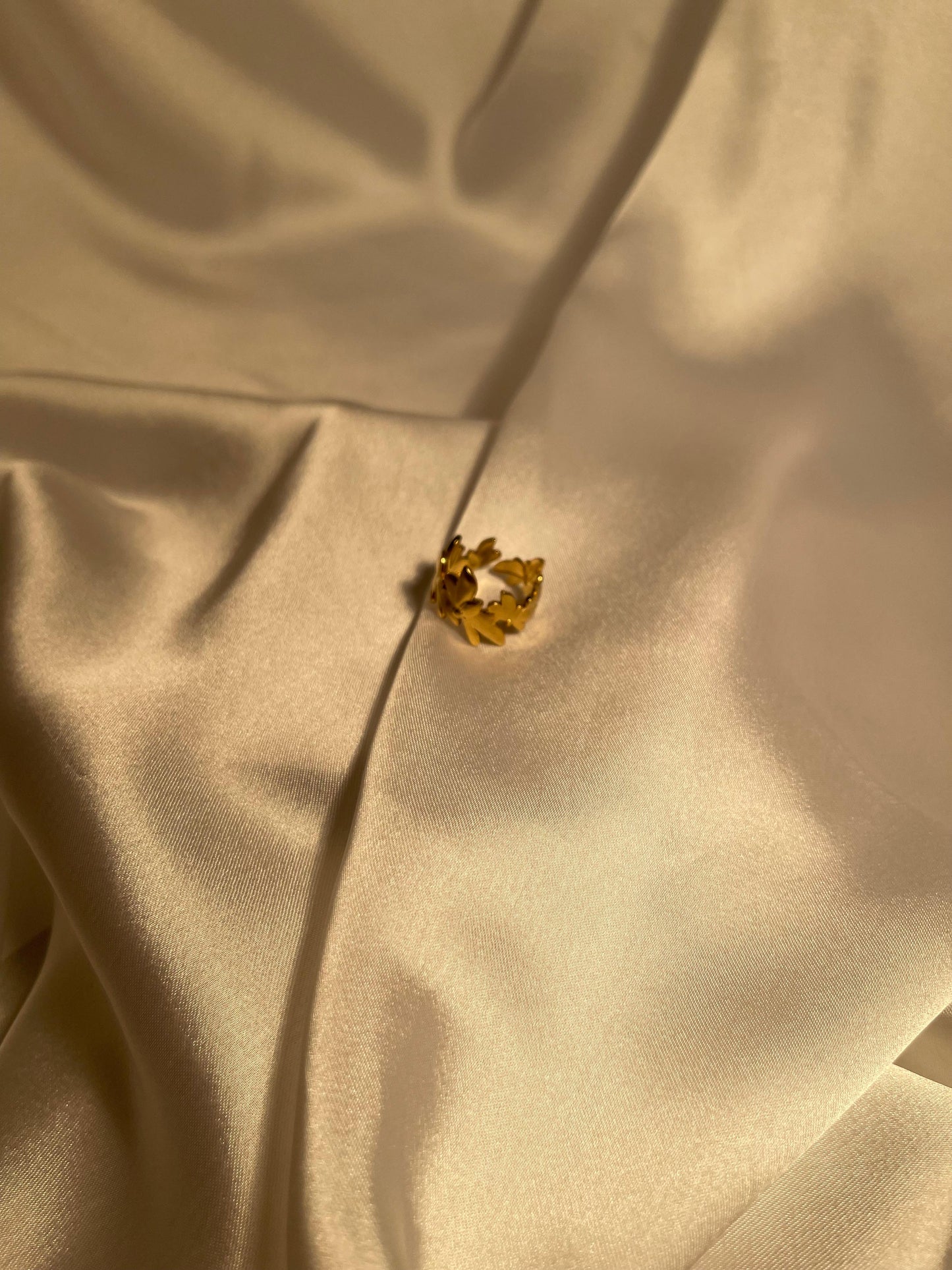 Gold Ring (floral)