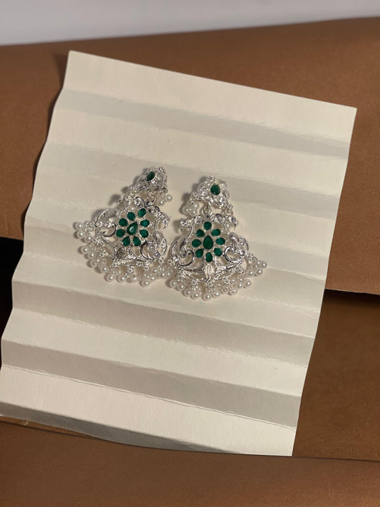 Mehwish chandi Safaid Motiya-green