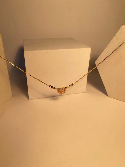 Gold Chain Locket (sold heart)