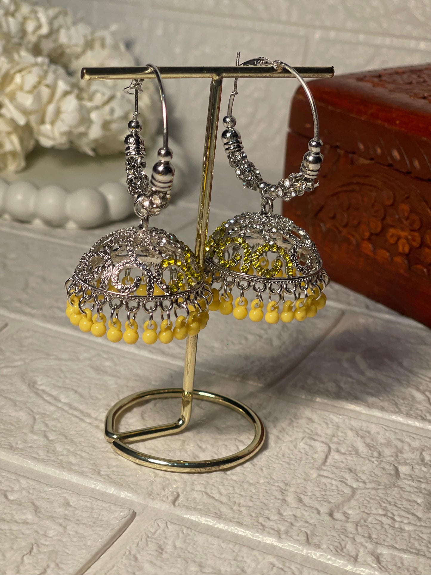 Bano bali- silver and yellow