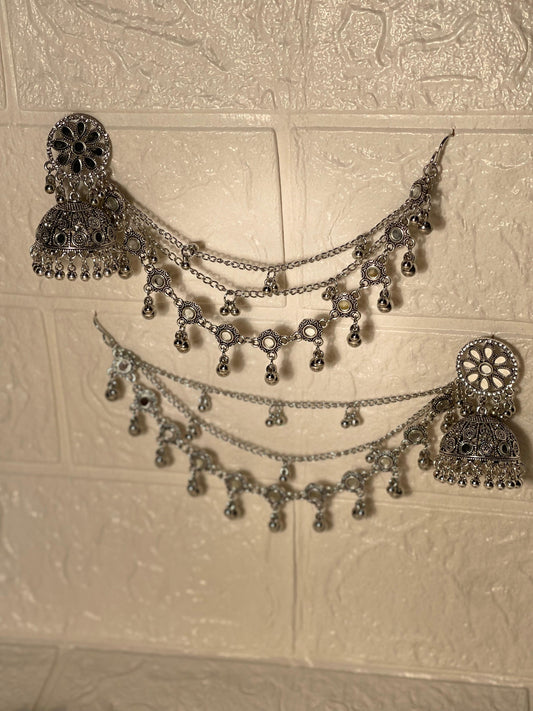 Gol Phool saharay-silver (Gulbano collection)