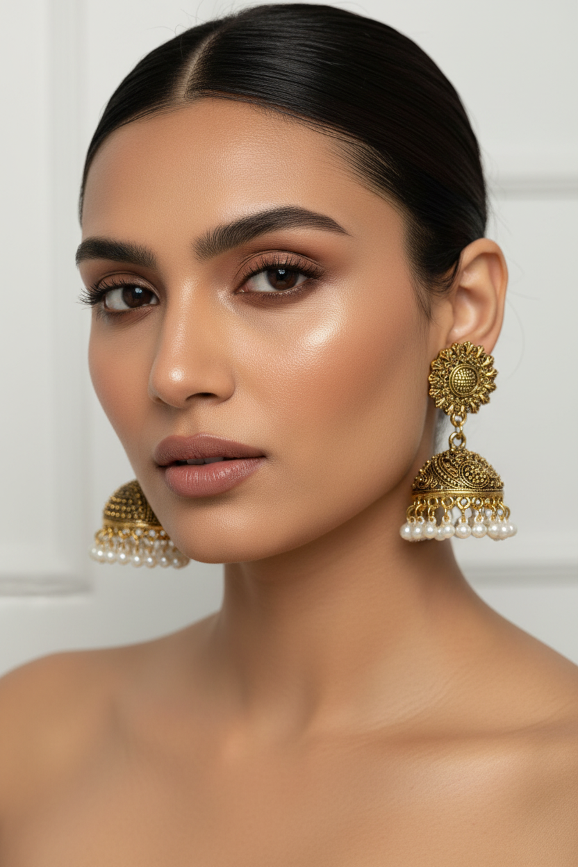 Suraj mukhi Jhumka mota moti