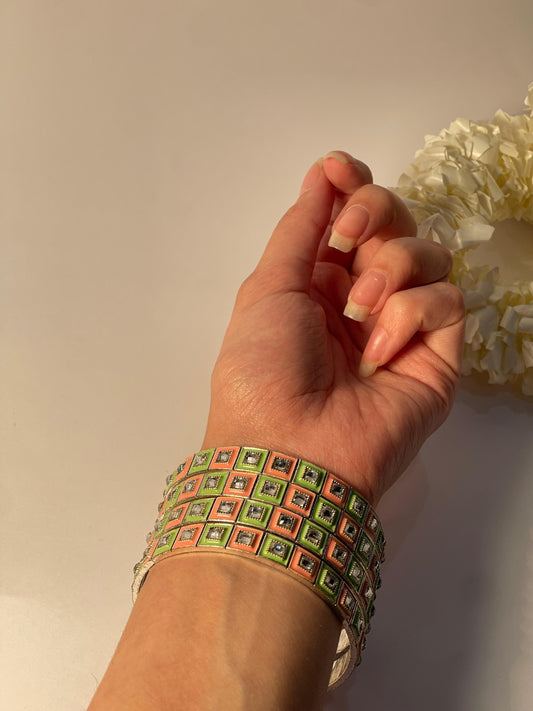 Karra - green and orange