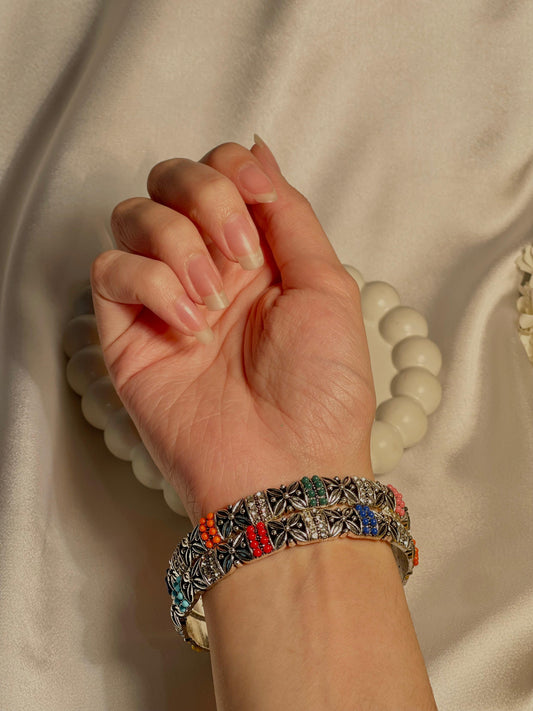 Karra- Silver(double lines)