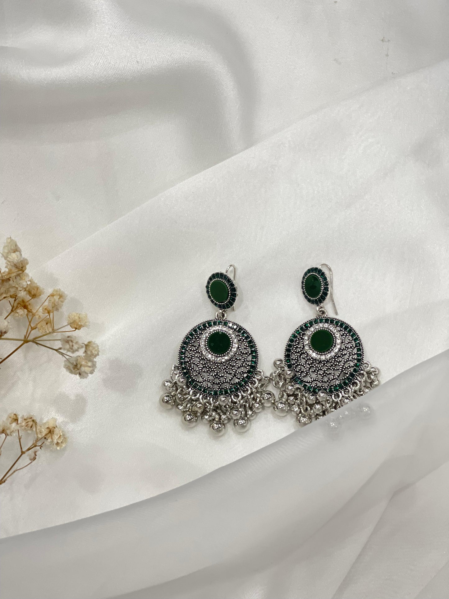 Gol jali ghungroo green (Sheharbano)