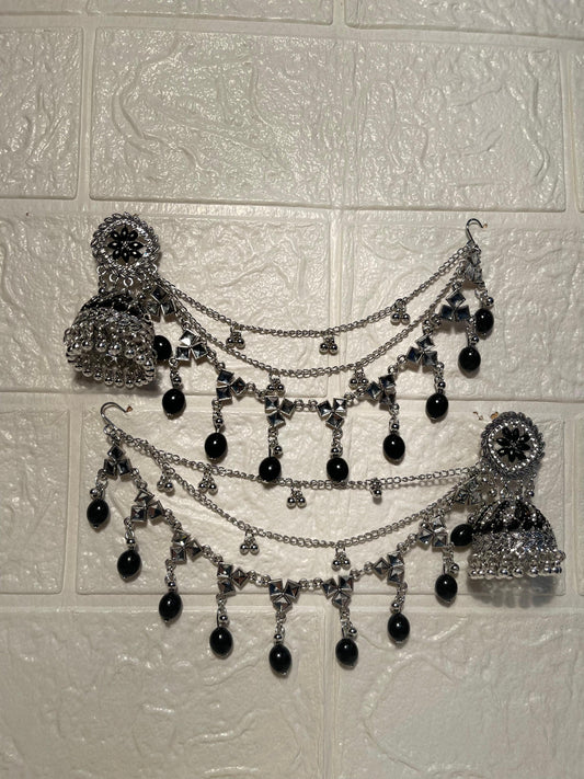 Gol phool triple saharay black(Sheharbano)