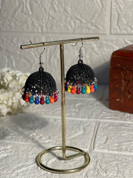 Matt Jhumka black and multi- (Zartabbano)