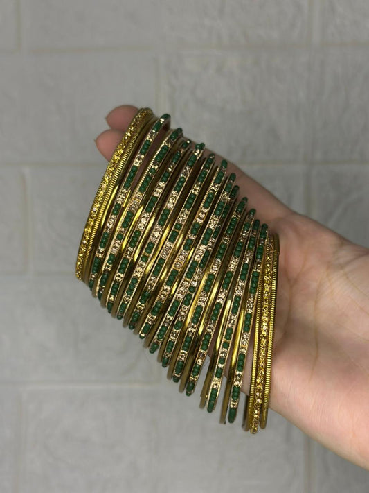 neha gold bangle set
