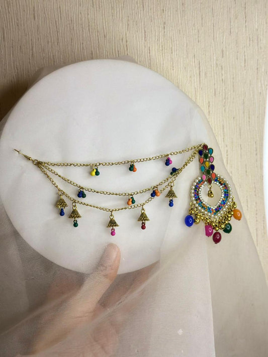 Cham Cham Bali-multi-(Noor-Bano-Collection) with saharay