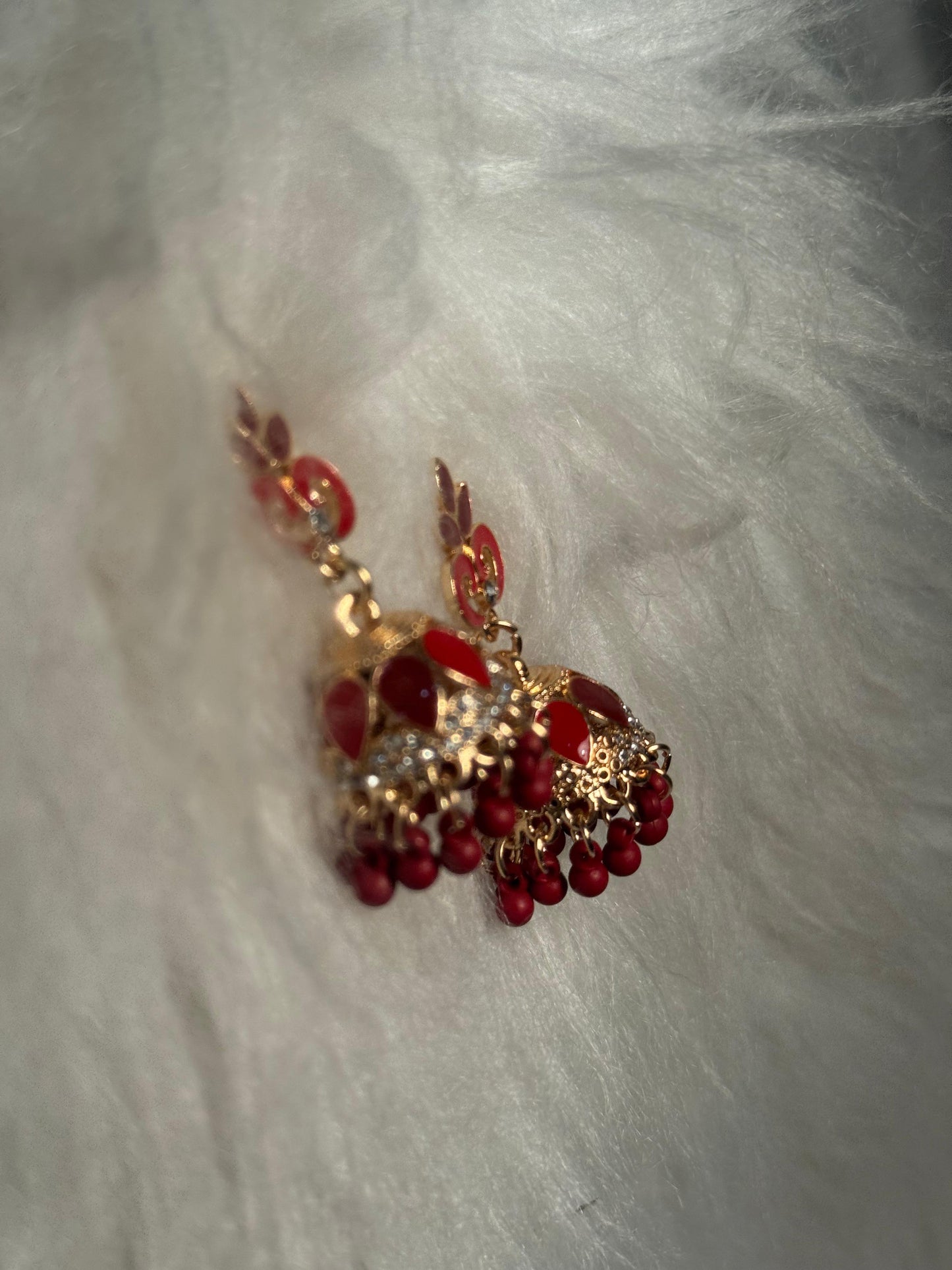 Teen Booti Rang-e-desi maroon