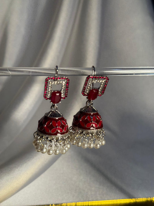 Double chakor Rang-e-desi maroon