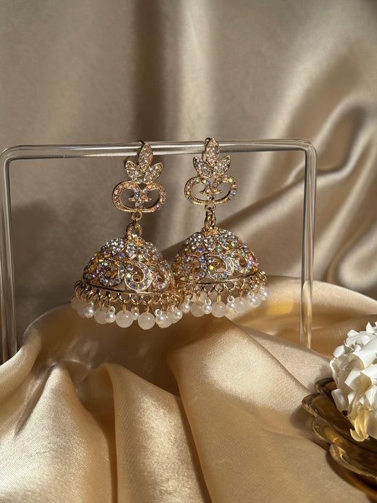 Mehwish-khass grey and gold